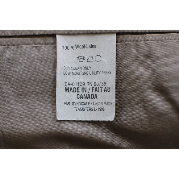 Lauren Ralph Lauren Blazer Mens 44L Herringbone Wool 2 Button Single Breasted - Picture 8 of 11